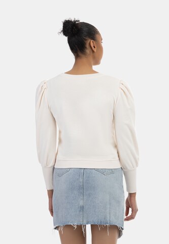 Sweat-shirt MYMO en blanc