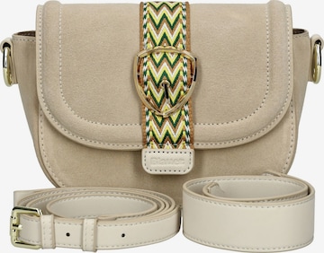 Blauer.USA Umhängetasche in Beige: Vorderseite