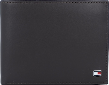 TOMMY HILFIGER Wallet 'ETON' in Brown: front