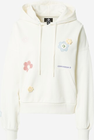 CONVERSE Sweatshirt i hvid: forside