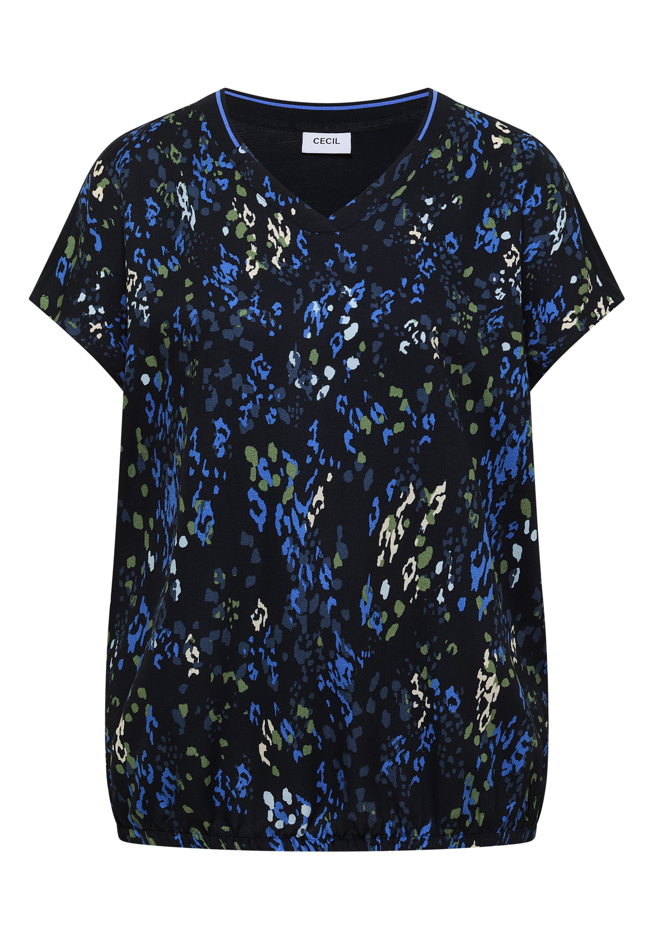 CECIL T-Shirt in Blau: Vorderseite
