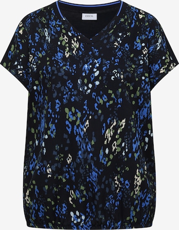 CECIL - Camiseta en azul: frente
