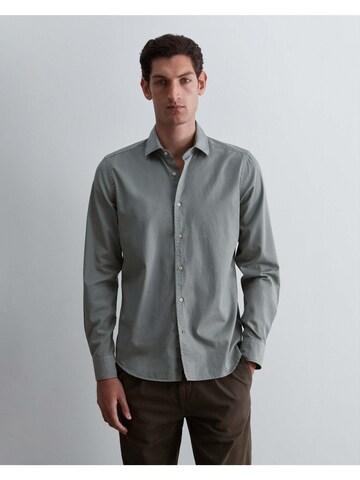 Scalpers Regular Fit Scseatle K Shirt ' ' in Grün: Vorderseite