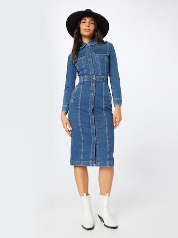 7 for all mankind Shirt Dress in Blue