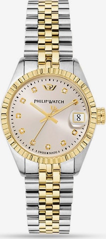 Philip Watch Analoguhr in Gold: Vorderseite