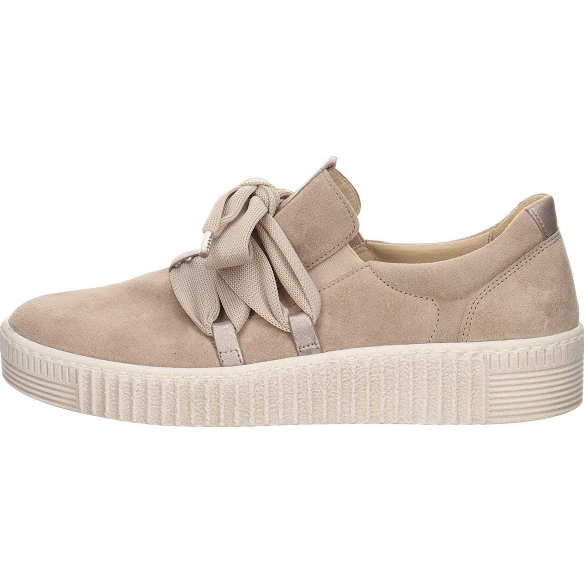 GABOR Platform trainers in Beige