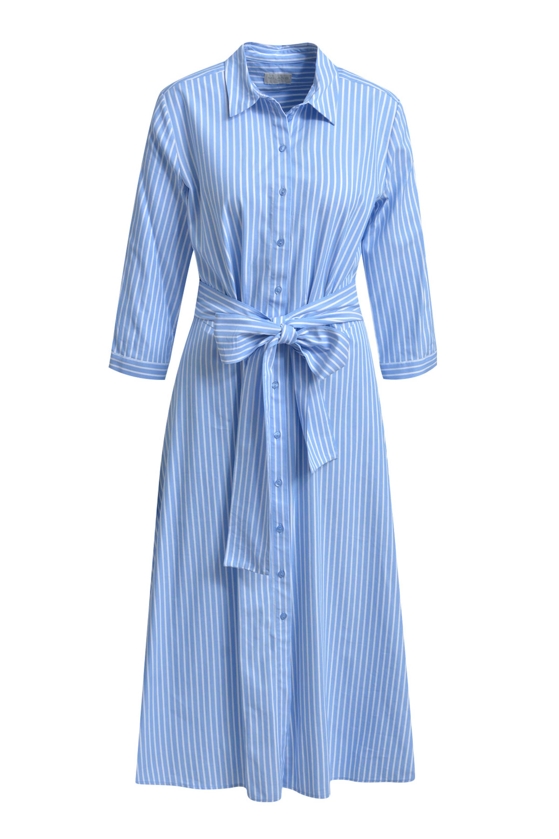 Milano Italy Summer Dress in 36 in Blue, Item view