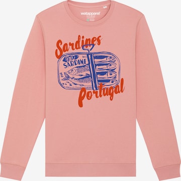 Sweat-shirt 'Sa' Watapparel en rose : devant