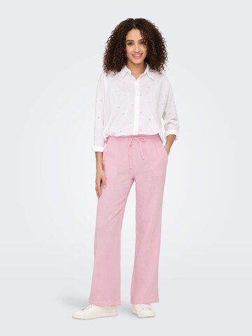Wide Leg Pantalon 'JDYTheis' JDY en rose