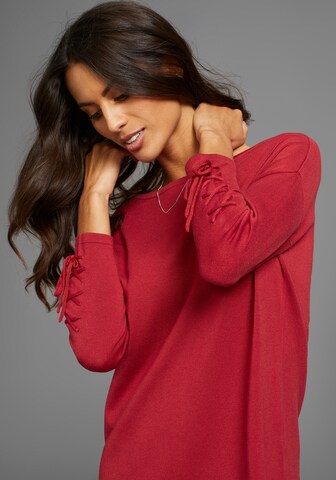 LAURA SCOTT Pullover in Rot