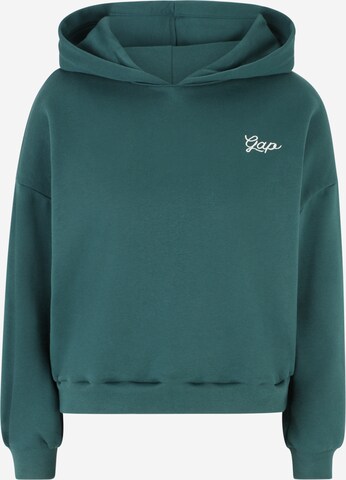 Gap Petite Sweatshirt in Groen: voorkant