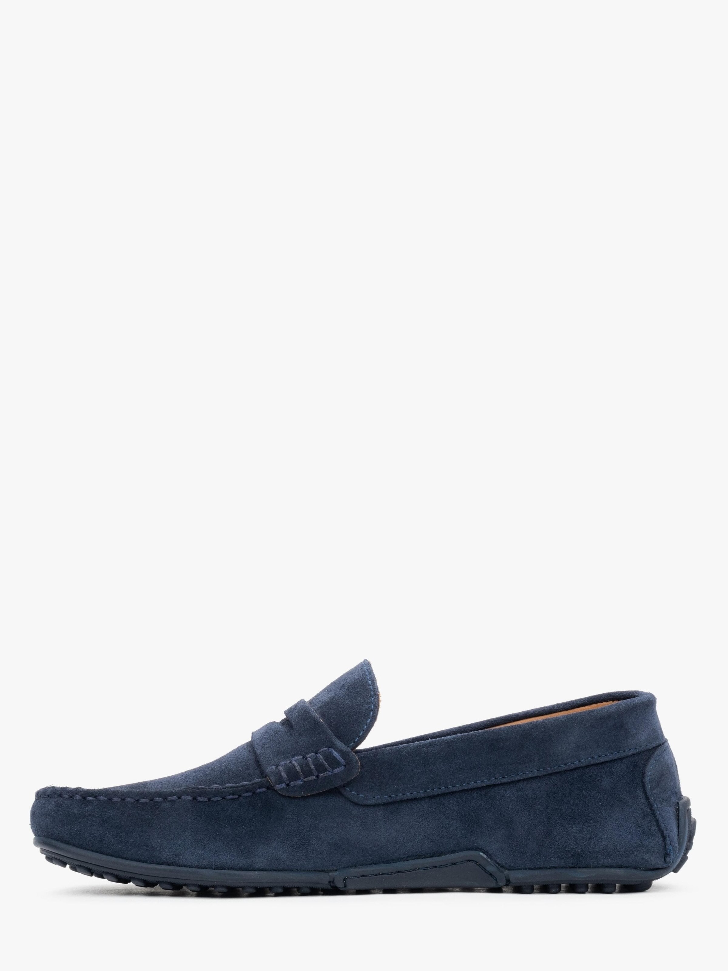 Estro Mocassins '462327' in Blauw: voorkant