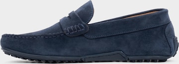 Estro Mocassins '462327' in Blauw: voorkant