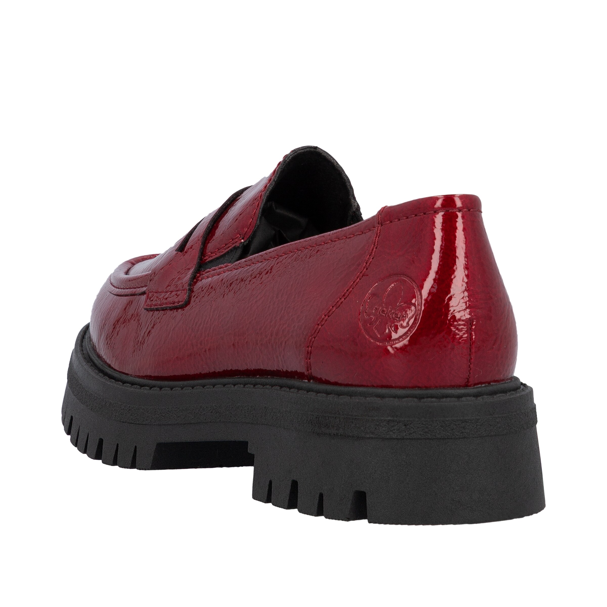 Chaussure basse Rieker en rouge