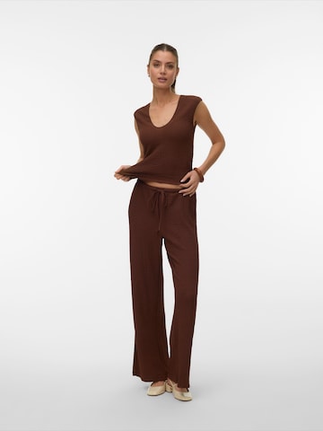 Haut 'VMANITA' VERO MODA en marron