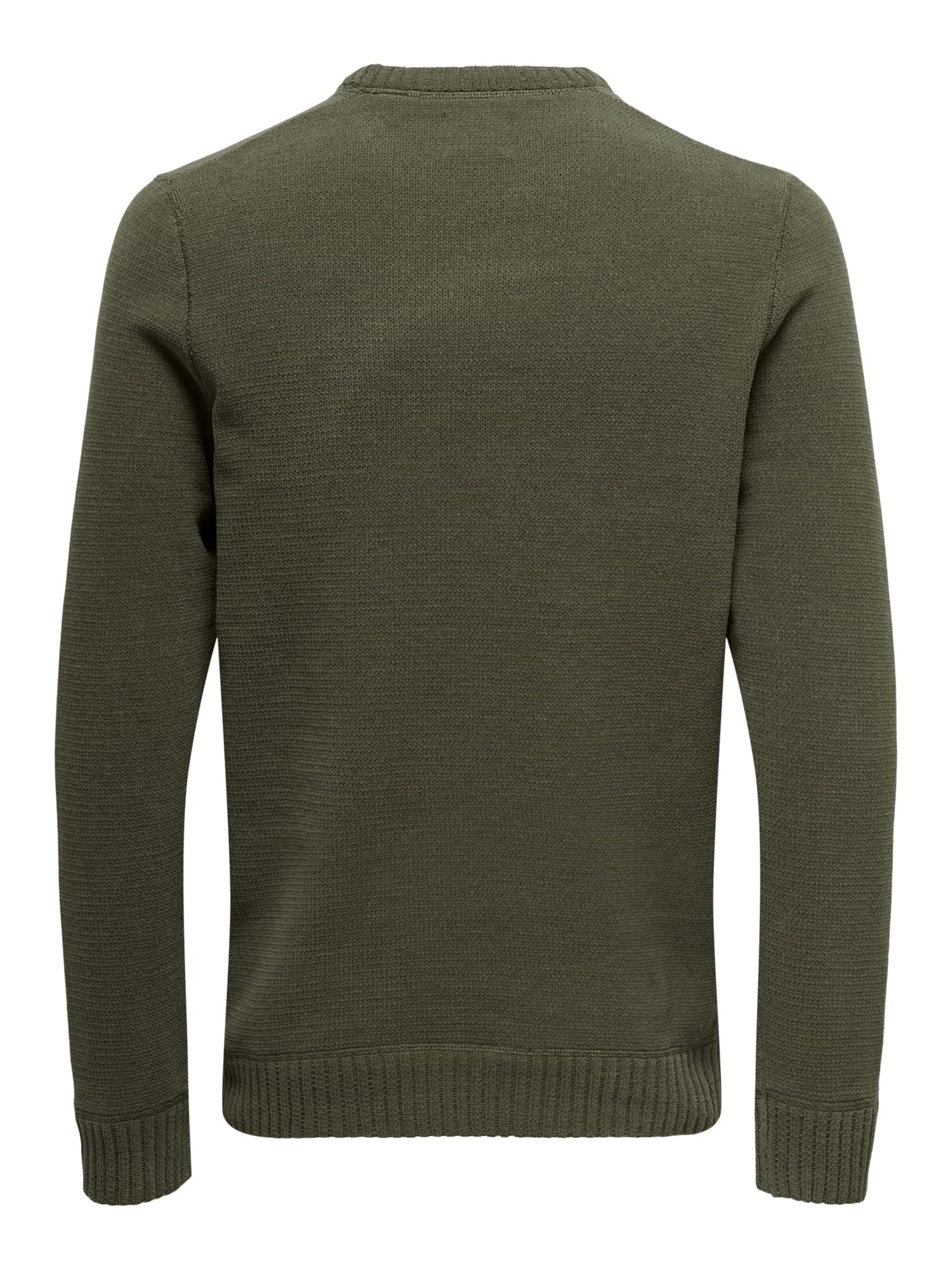 Only & Sons Sweater 'Ese' in Green