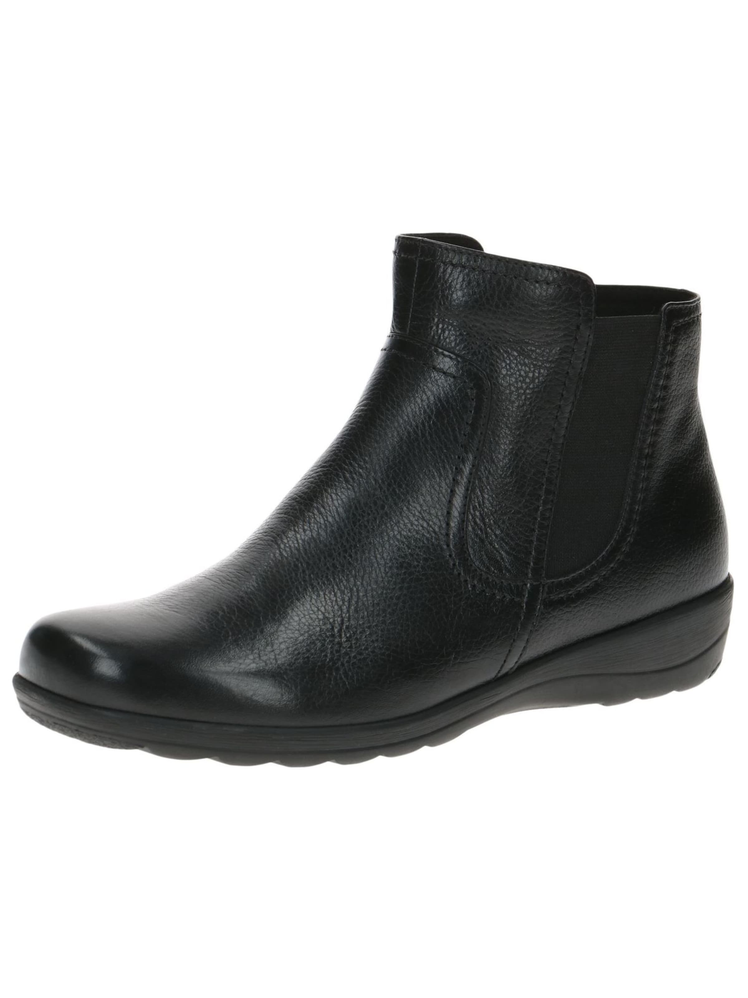 CAPRICE Chelsea Boots in Schwarz: Vorderseite