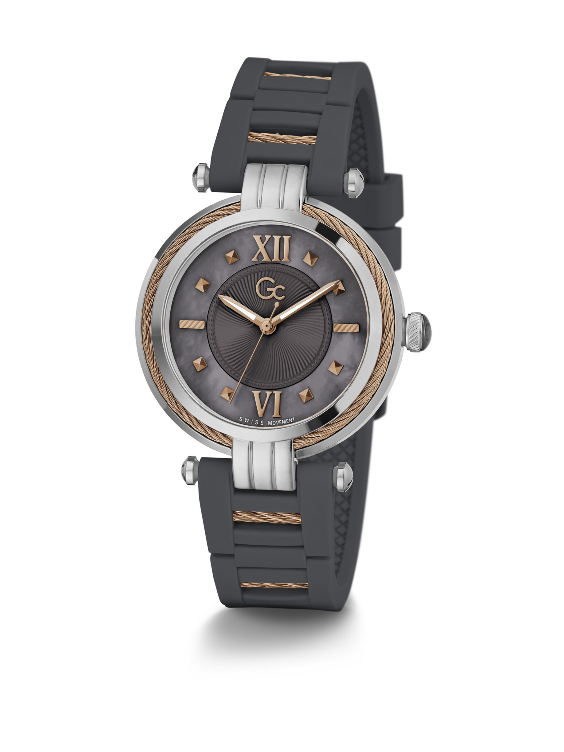 Gc Uhr 'CableBijou' in Grau