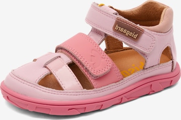 Sandale 'Vic' de la BISGAARD pe roz: față