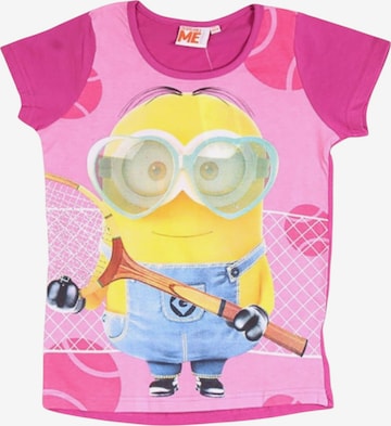 Minions Shirt 'Minions Jersey' in Pink: front