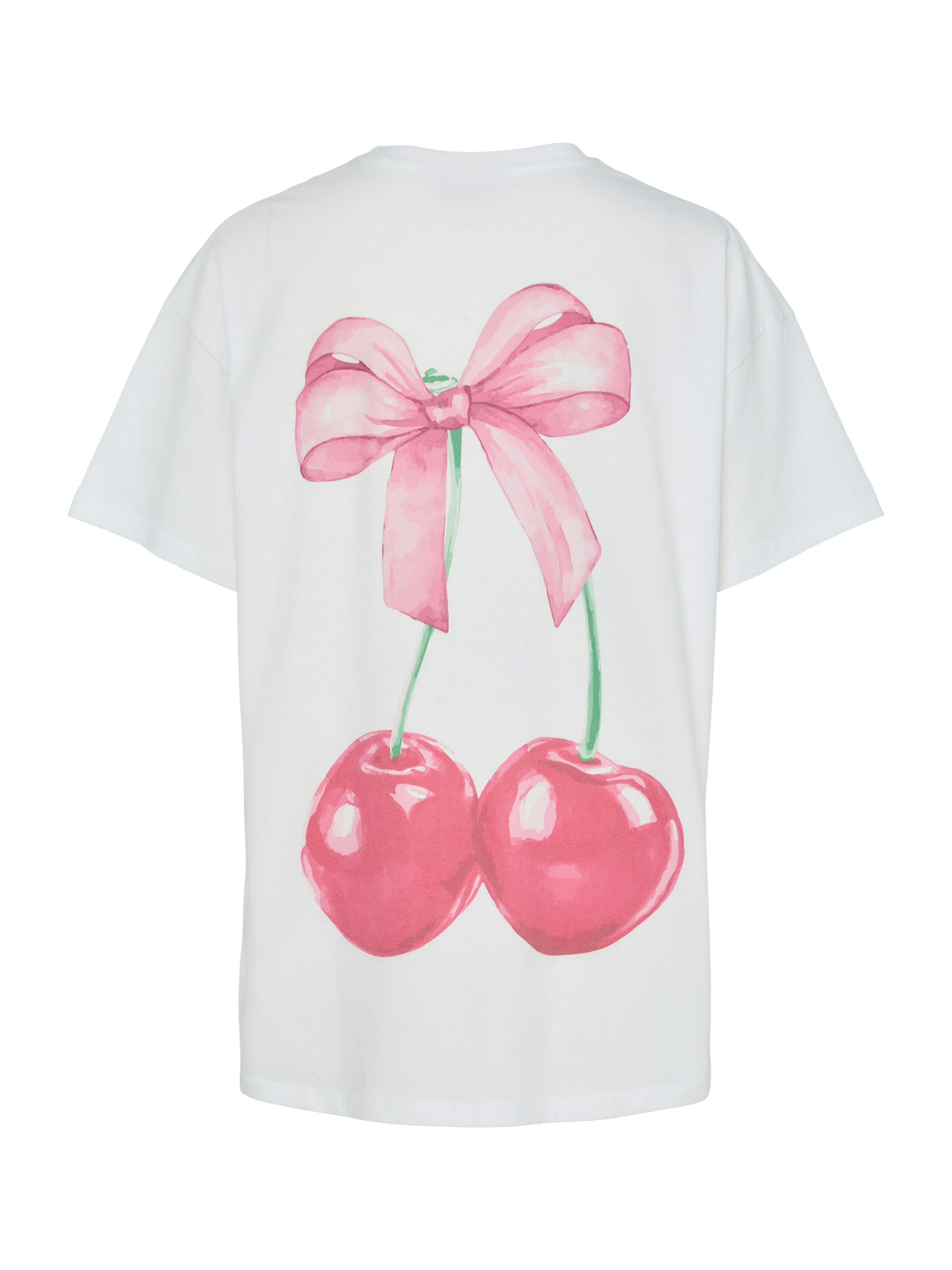 T-shirt 'PCMIKKA' PIECES en blanc
