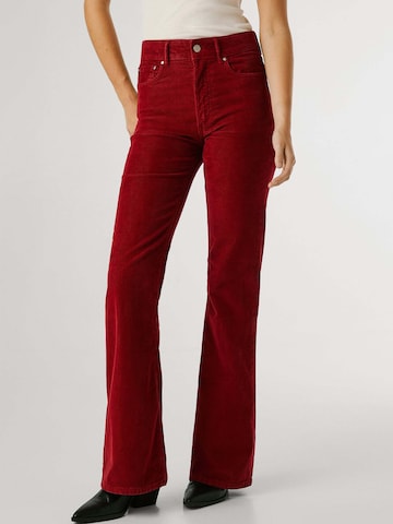 Pepe Jeans Regular Jeans 'CORDUROY' in Rood: voorkant