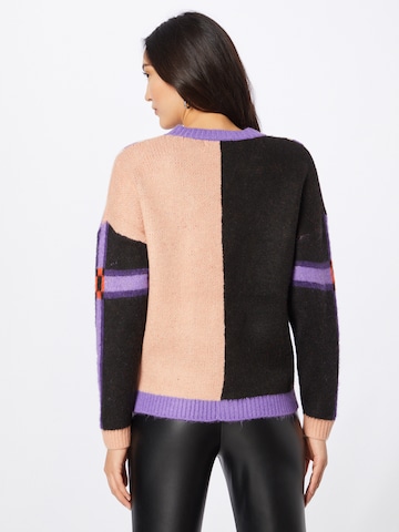 Derhy Knit Cardigan in Purple