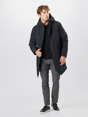 elvine - Regular Fit Sobretudo de inverno 'Gunter' em azul