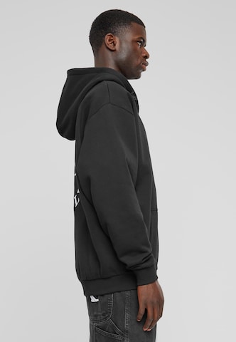 Karl Kani Zip-Up Hoodie in Black