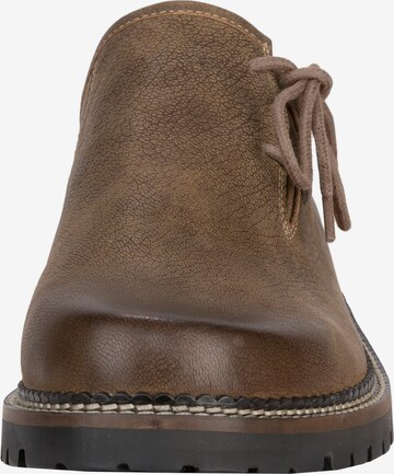 STOCKERPOINT Lace-Up Shoes 'Tailor' in Brown