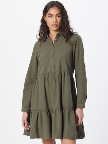 Robe-chemise 'Naya' Kaffe en vert : devant