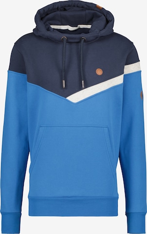 Alife and Kickin - Sweatshirt 'JasperAK' em azul: frente