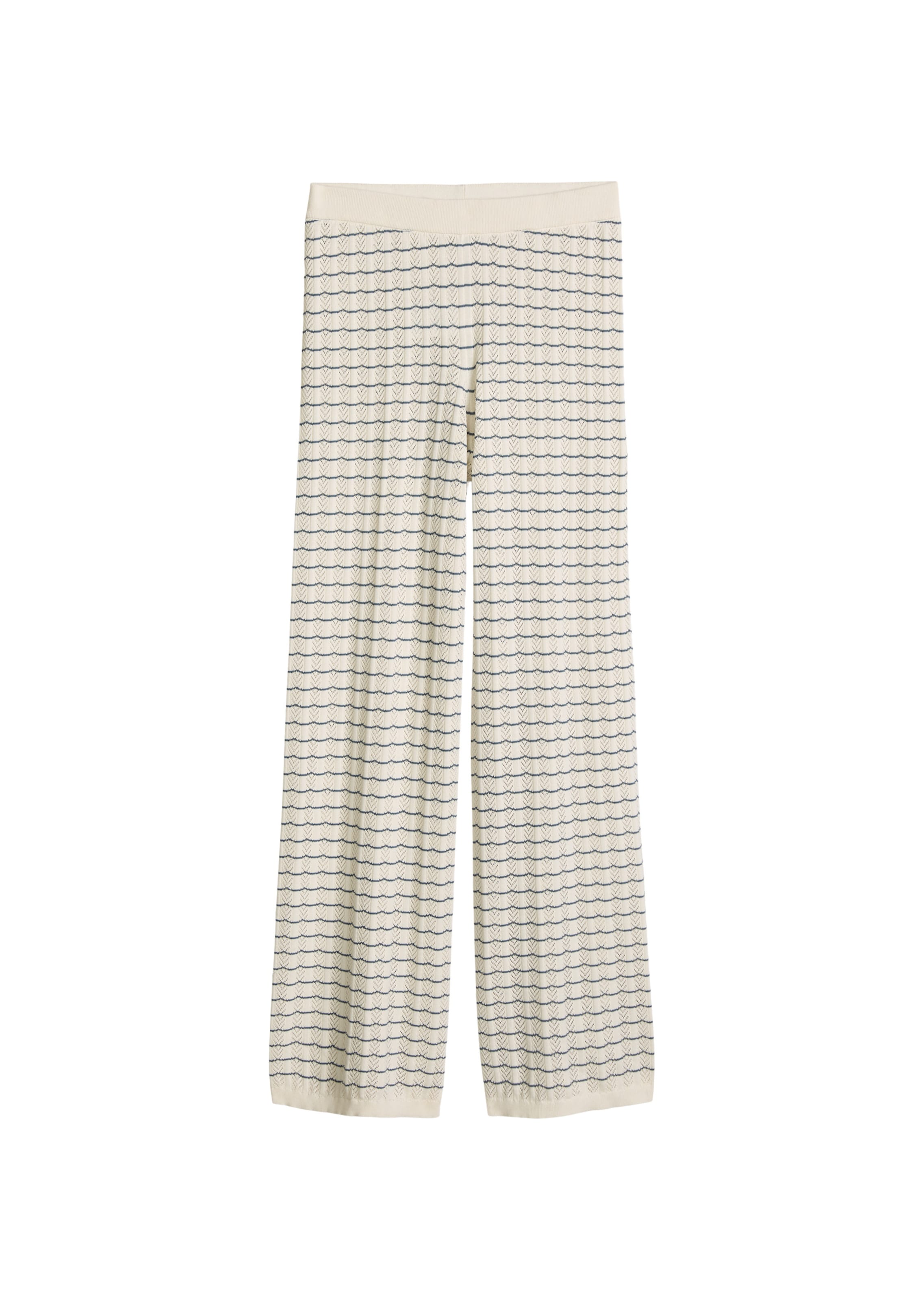 Marc O'Polo DENIM Loosefit Hose in Weiß: Vorderseite