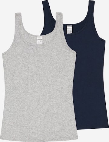 SCHIESSER - Camiseta térmica en gris: frente