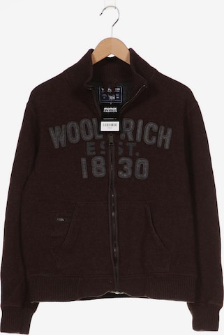 Woolrich Sweater & Cardigan in L in Brown: front