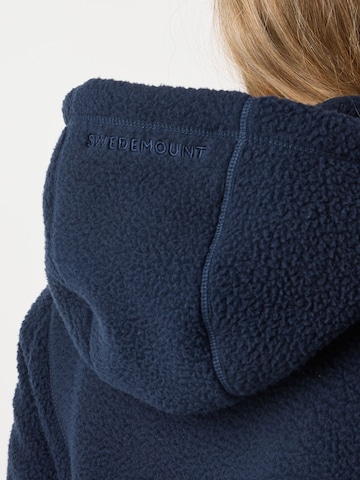SWEDEMOUNT Fleece Jacket 'Nordkap' in Blue