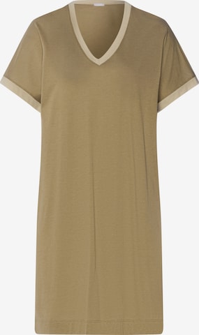 Hanro Nightgown 'Laura' in Green: front