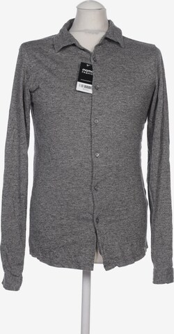 HempAge Button Up Shirt in S in Grey: front