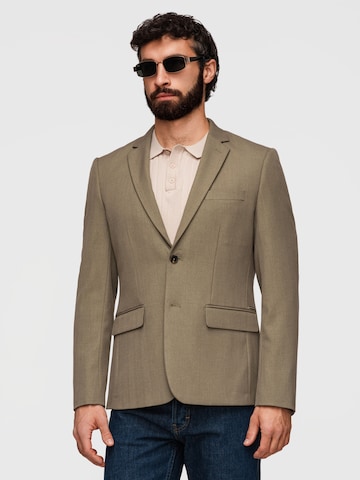 Coupe regular Veste de costume Ombre en vert