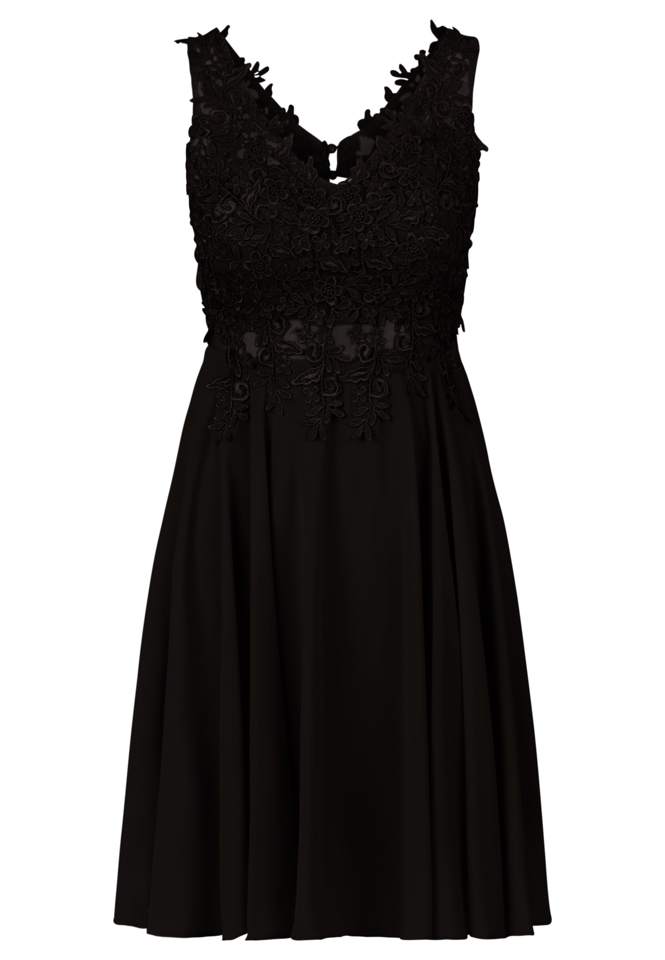 Rochie de cocktail de la Kraimod pe negru: față