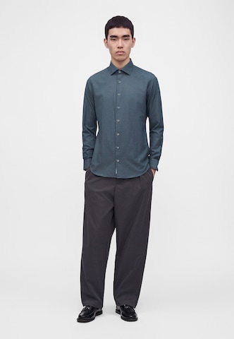 Michael Kors Slim fit Πουκάμισο σε μπλε