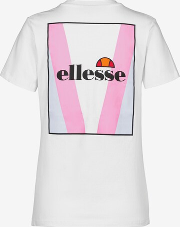 ELLESSE قميص 'Juentos' بلون أبيض