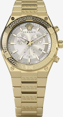 VERSACE Analoog horloge in Goud: voorkant