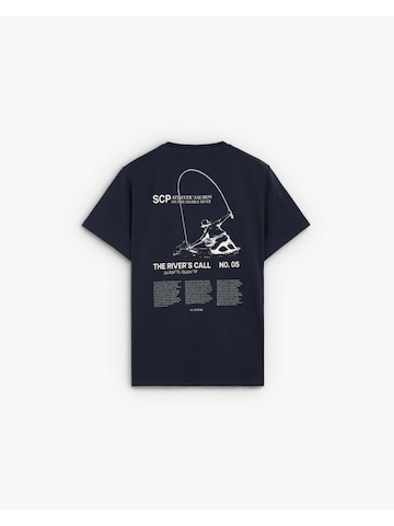 T-Shirt ' ' Scalpers en bleu : derrière