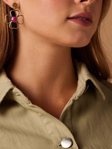 Boucles d'oreilles Lucardi en or