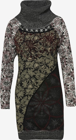 KOROSHI Трикотажное платье в Черный: спереди