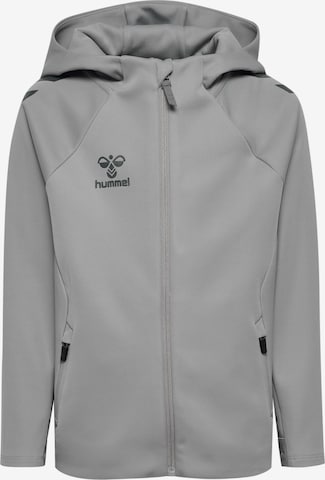Hummel Sweatjacke 'Cima 2.0' in Grau: Vorderseite