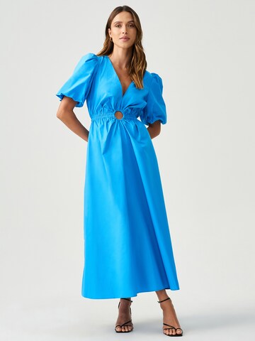 Sável Dress 'MARRA' in Blue: front