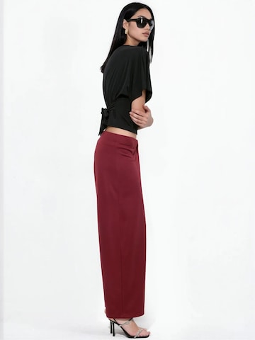 Wide Leg Pantalon 'Hose' Busem en rouge : devant