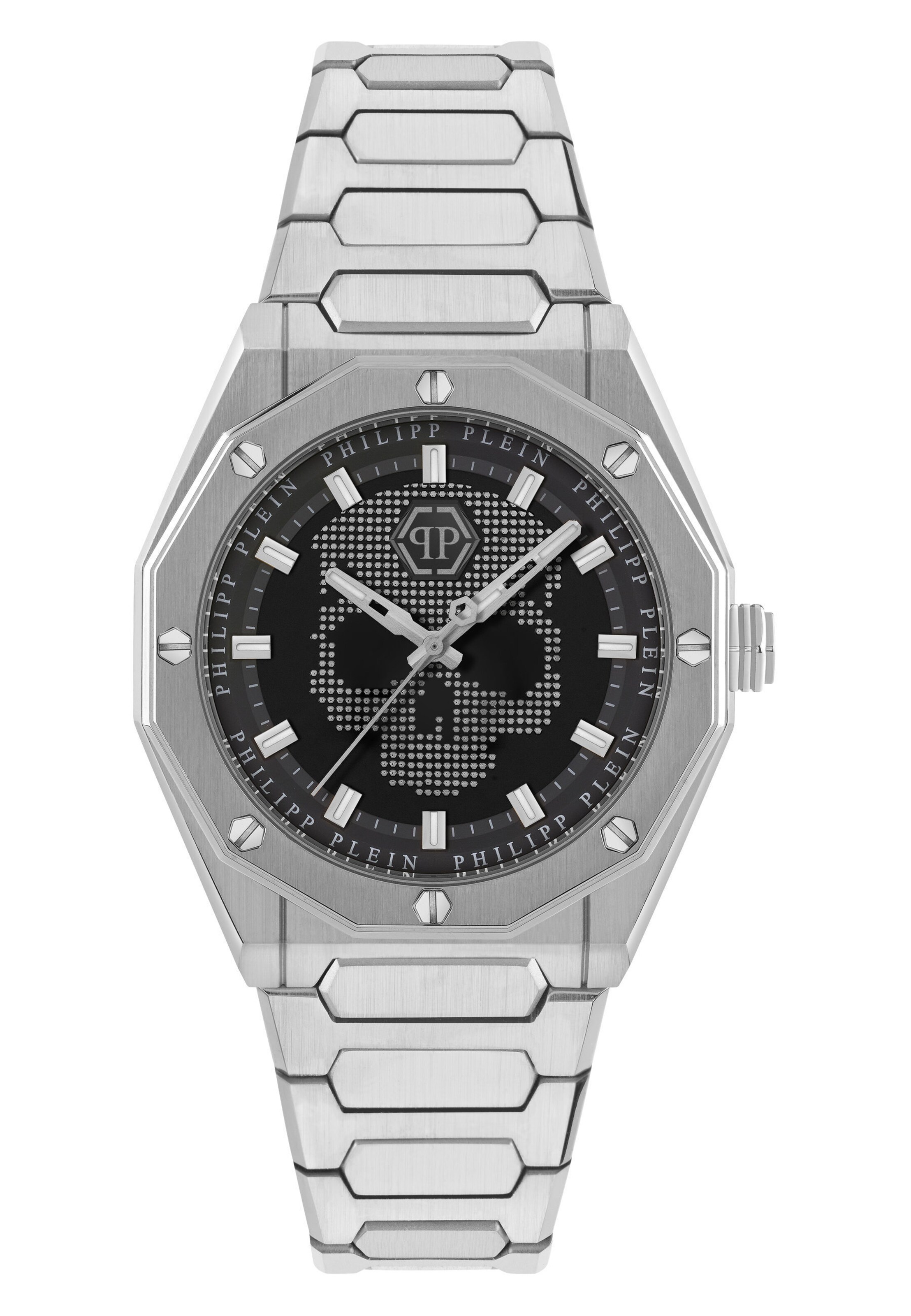 Orologio analogico 'Deluxe' di Philipp Plein Watches in argento: frontale
